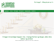 Tablet Screenshot of kaarstadtrapp.no